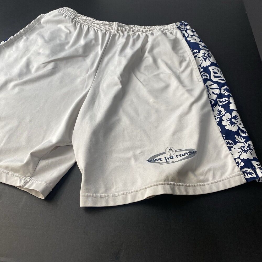 Fit 2 Win Womens  Drawstring Athletic Shorts-X Large Ivory USA  Used